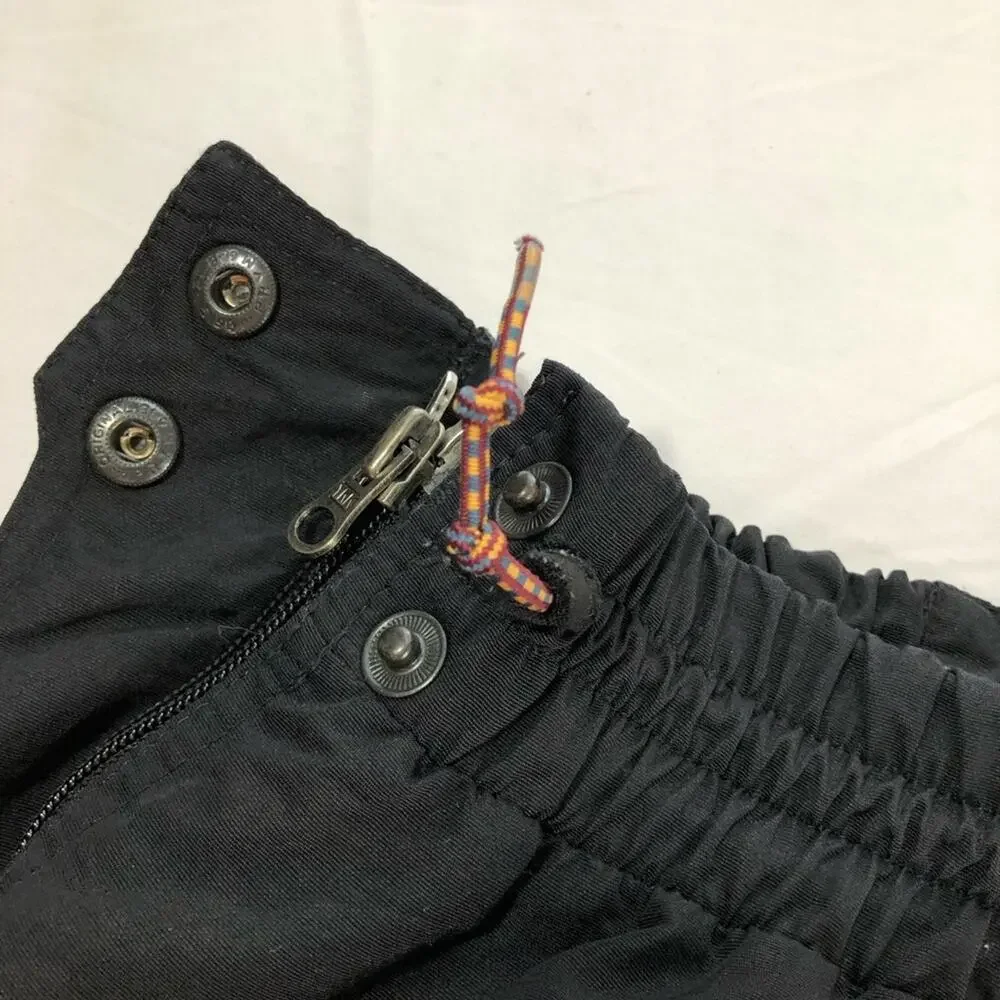 Eastern Mountain Sports pants full leg zippers nylon lined elastic waist mens M